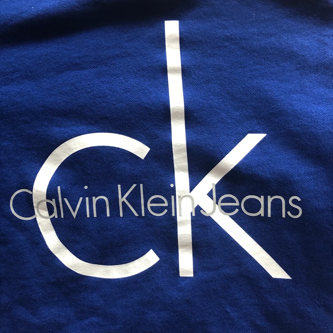 Blå Calvin Klein tröja strl XS - 90
