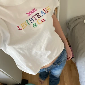 Levi’s t-shirt - Superfin t-shirt från Levi’s! Den är lite oversized samt lite croppad och är väldigt färgglad och cool. Nypris ligger runt 400 kr. 