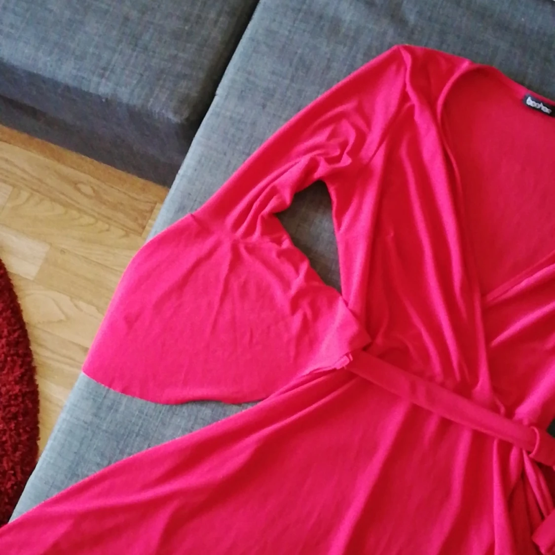 Röd klänning  - 91