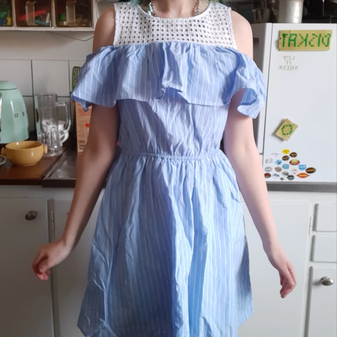 LCW Young blå klänning strl xxs - 90