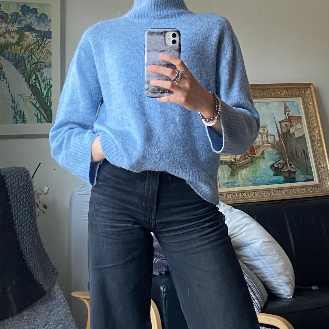 ICHI Stickad Pullover - 90