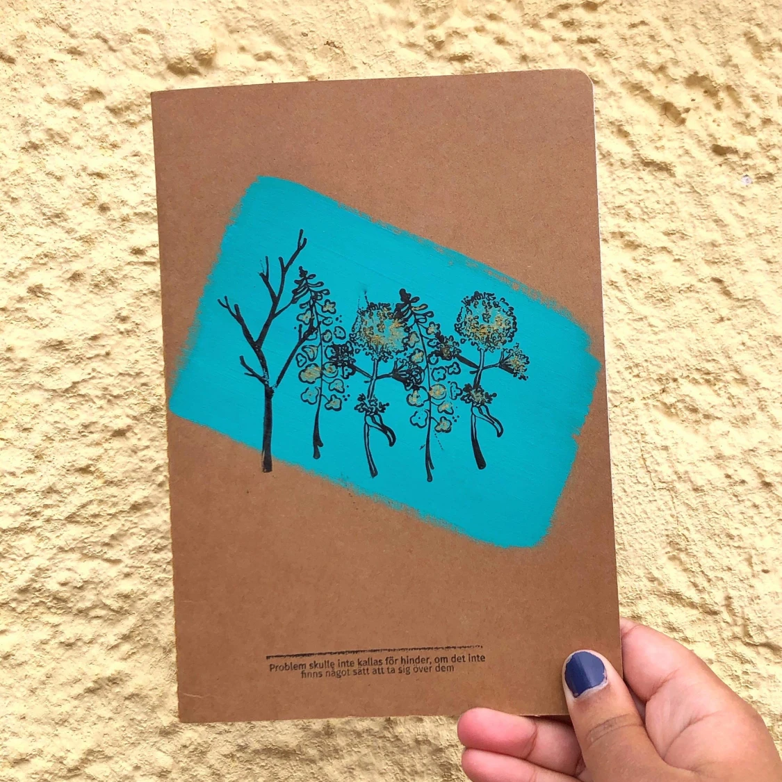 Anteckningsblock i återvunnet material♻️📦