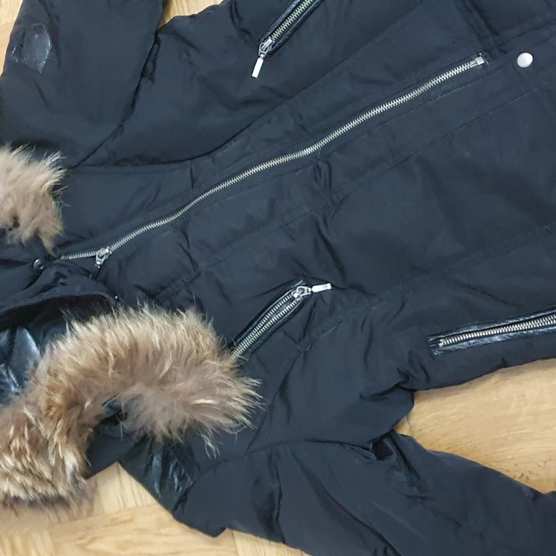 Vinter jacka Diabless äkta päls - 90