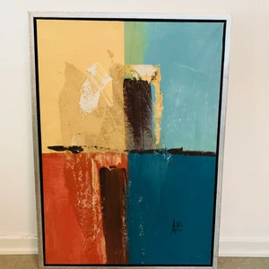 Fin tavla - Fin tavla, 80kr.  Längd: 73cm, Bredd: 53cm.           Kolla gärna in mina andra inlägg, Vid intresse av fler varor så fixar jag ett bra paketpris!