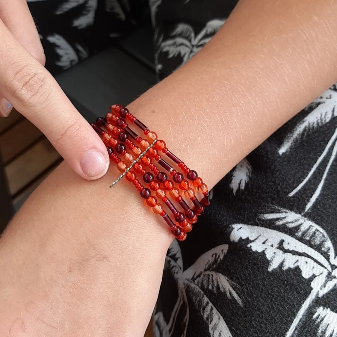 Ett orange armband - 90