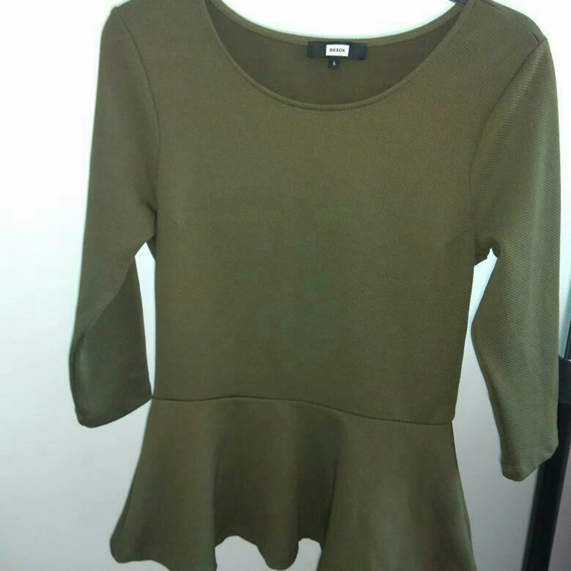 Olivgrön tröja strlk L - 91
