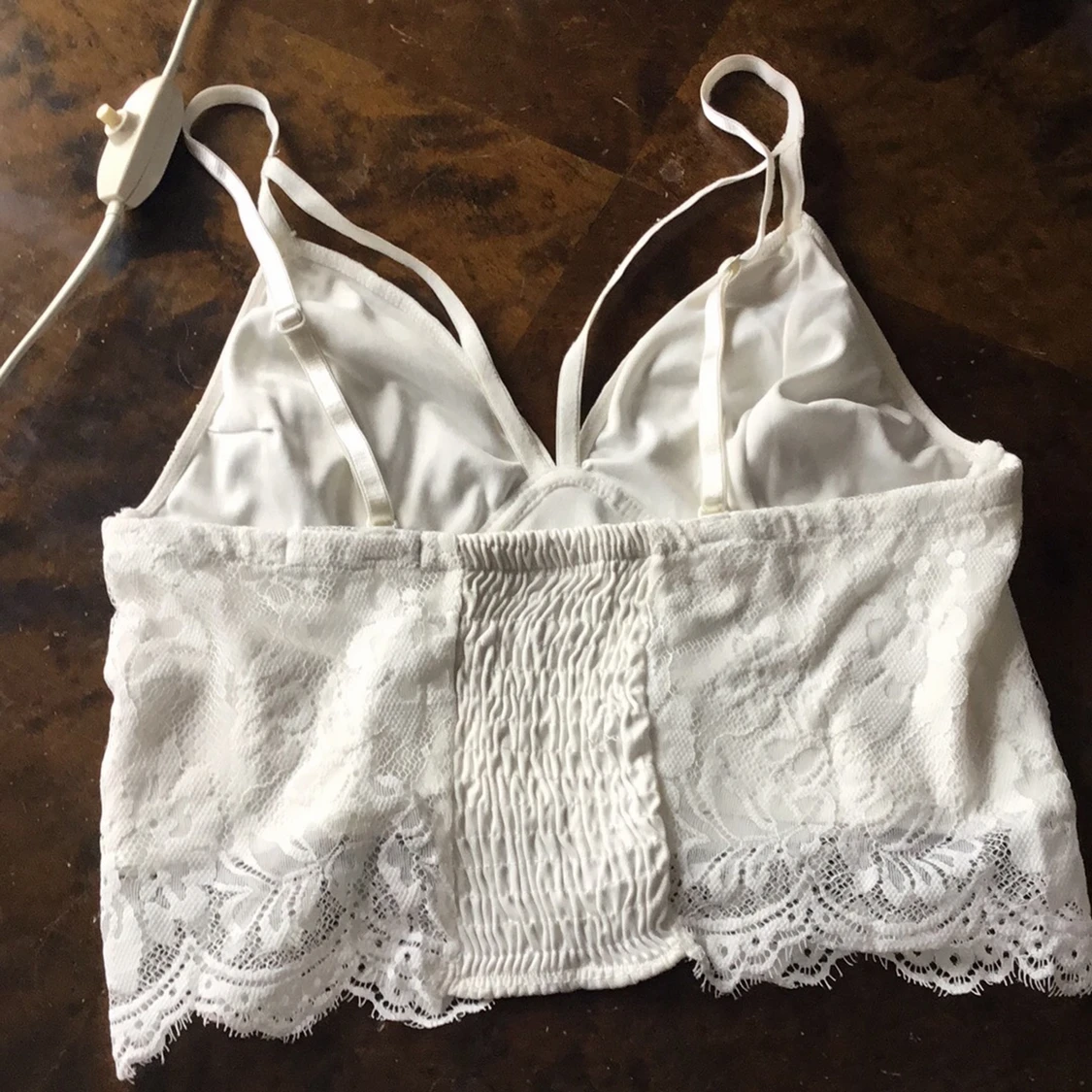 Söt summer vit topp - 91