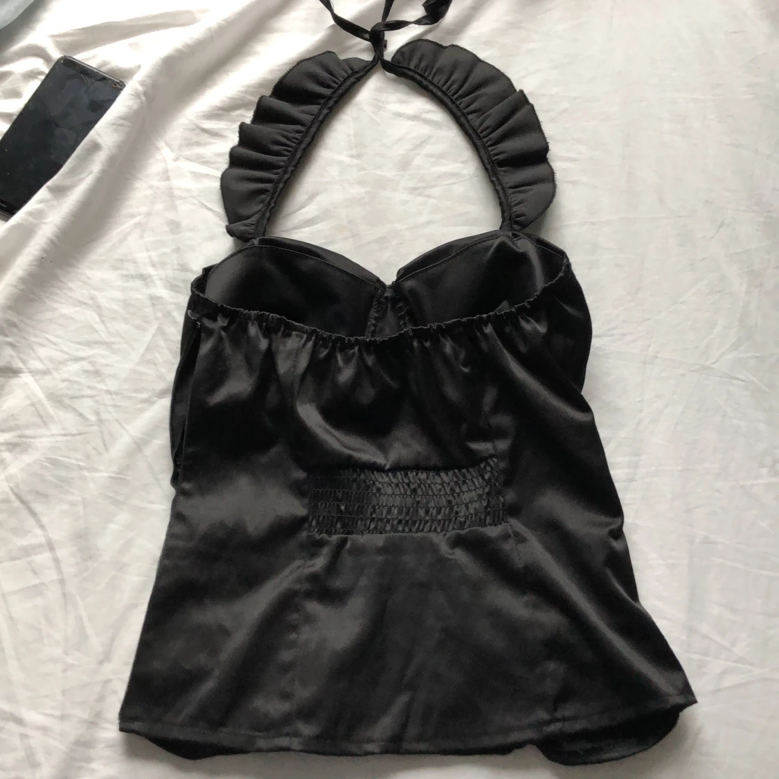 Svart korsett topp i storlek 36 - 90