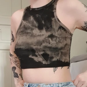 Linne - Mysigt ribbat linne ifrån shein