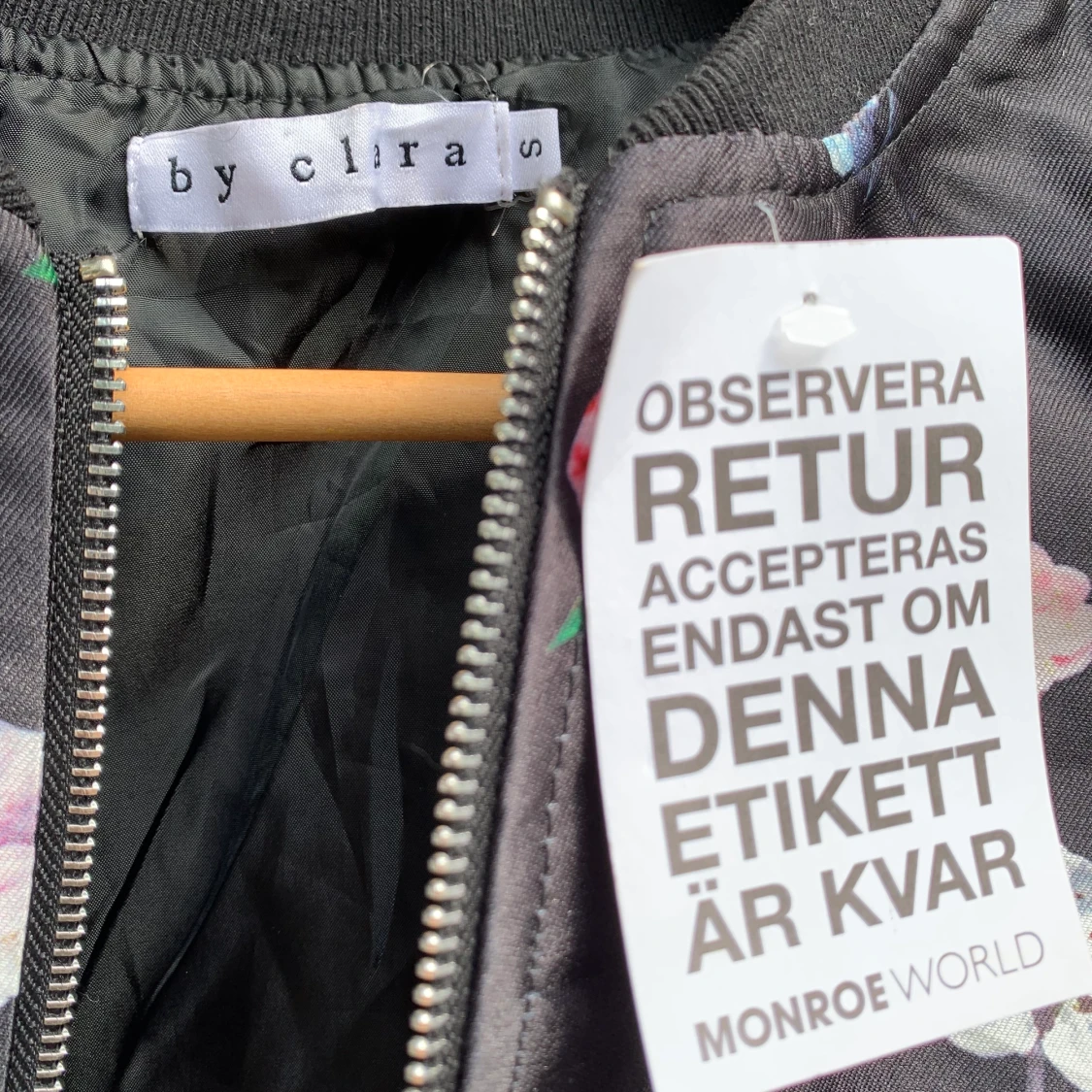 Bomberjacka med blommor NY - 90