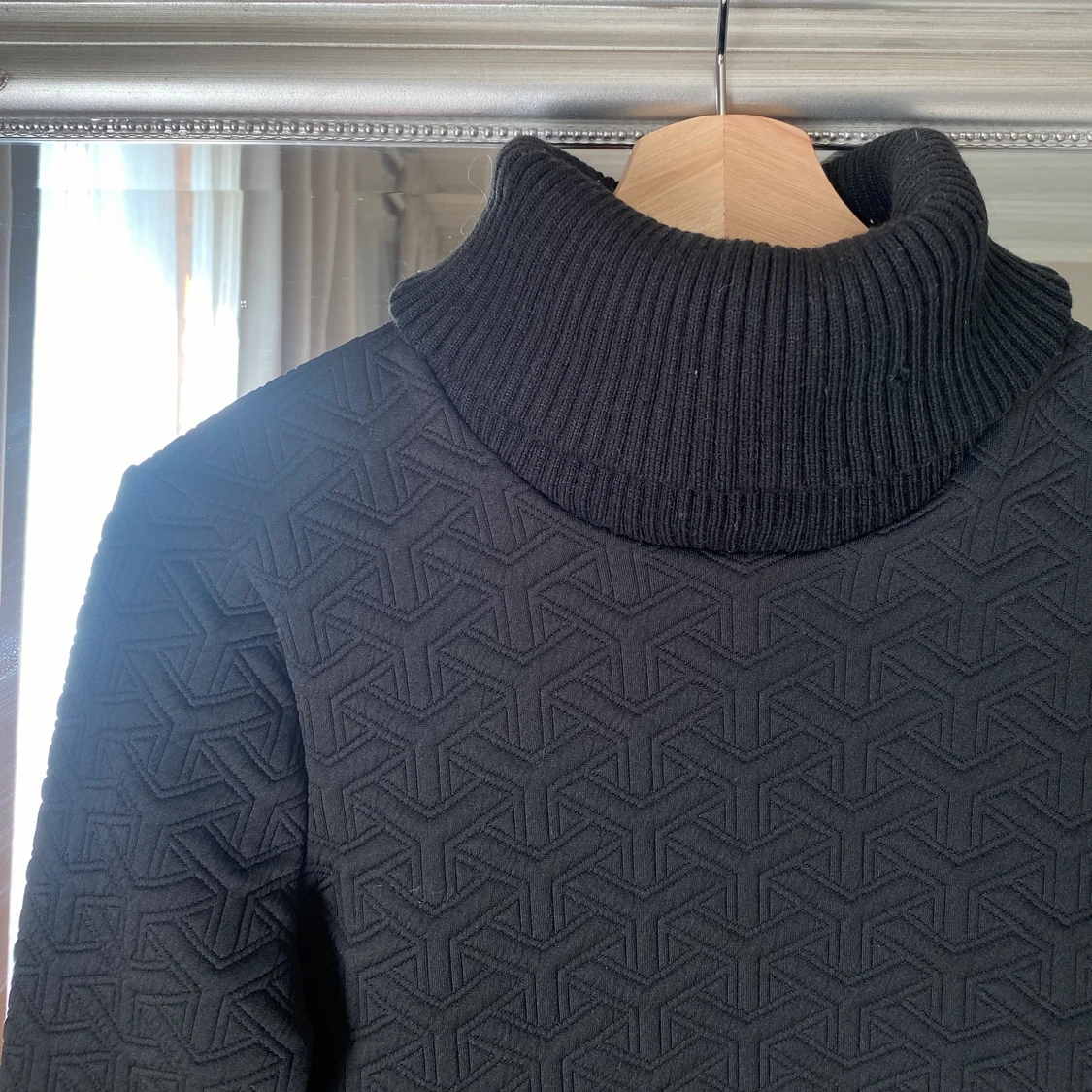 Svart poloklänning - 90