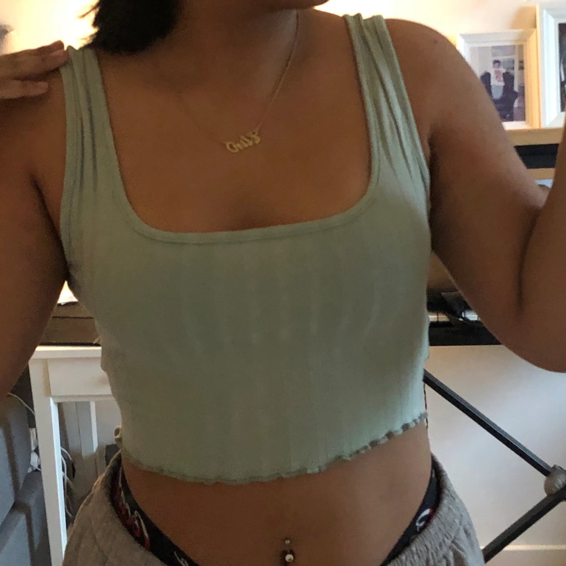 Grön topp strl S - 90