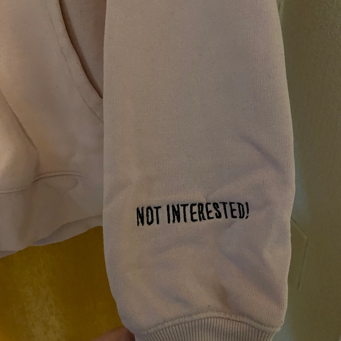 Hoodie med tryck - 90