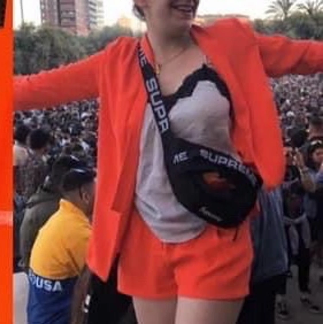 Neon orange set Gina Tricot