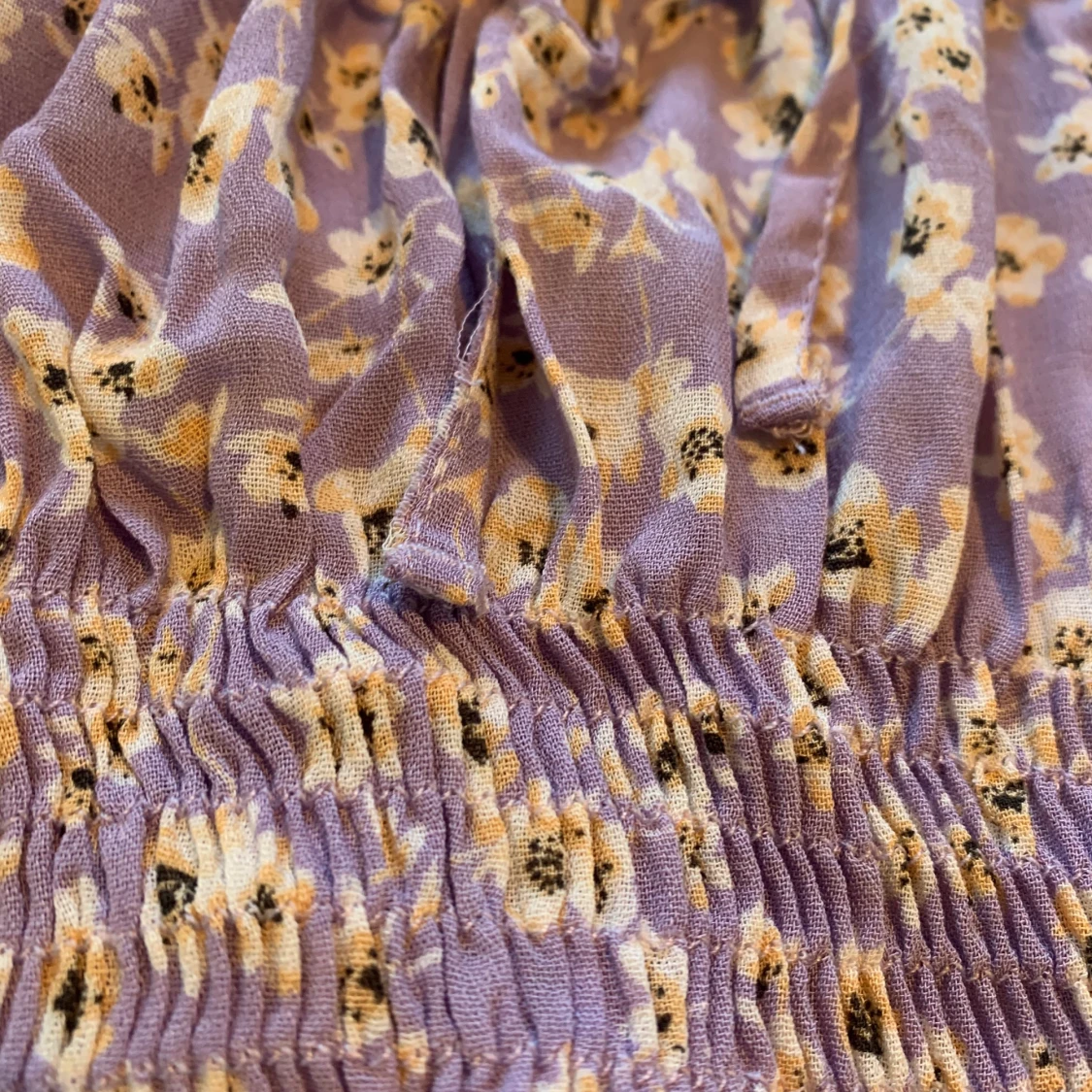 Blommig sommartopp - 90