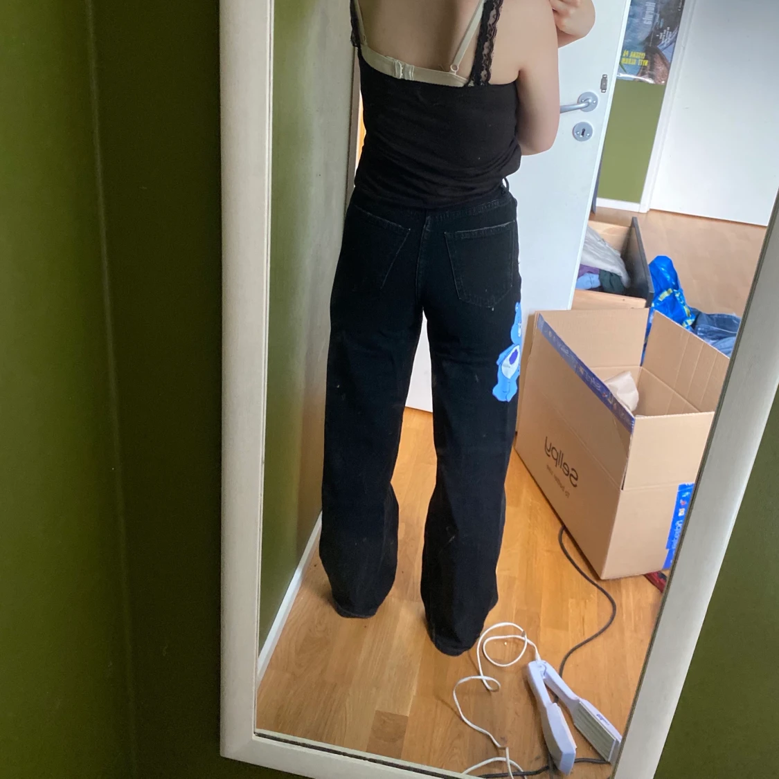 Jättesöta care bear byxor! - 90