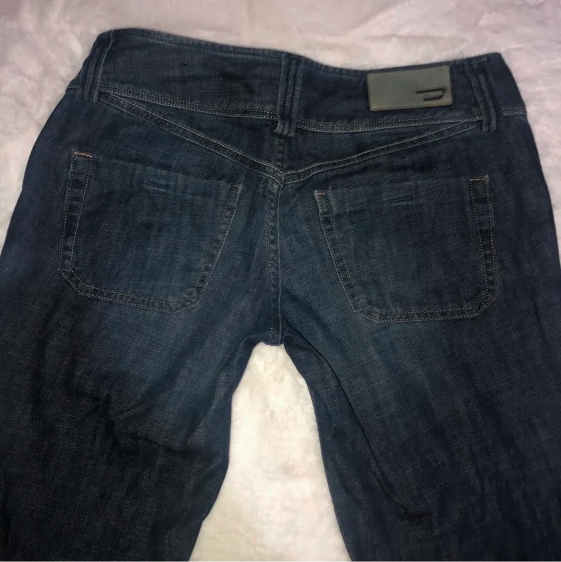 lågmidjade jeans  - 91