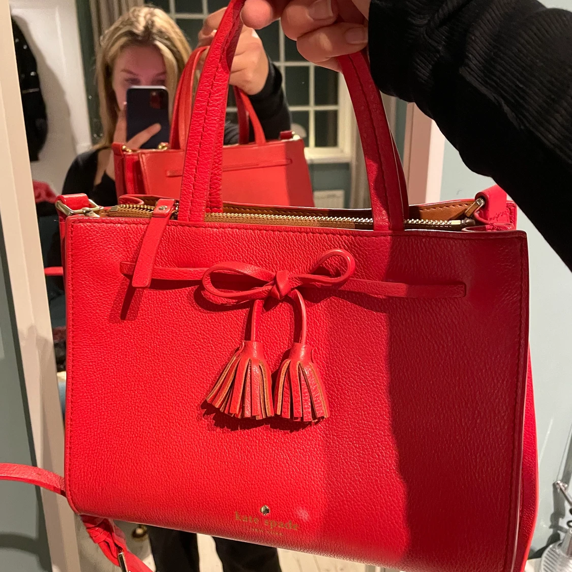 Röd väska från Kate Spade - 90