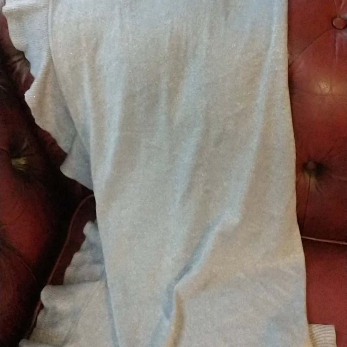 Grå silver glittrig (kofta)