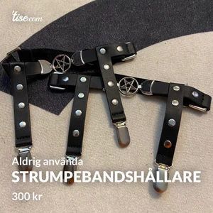 Strumpebandshållare  - Oanvända! Går att ändra storl! Frakt ingår men inte spårbart 