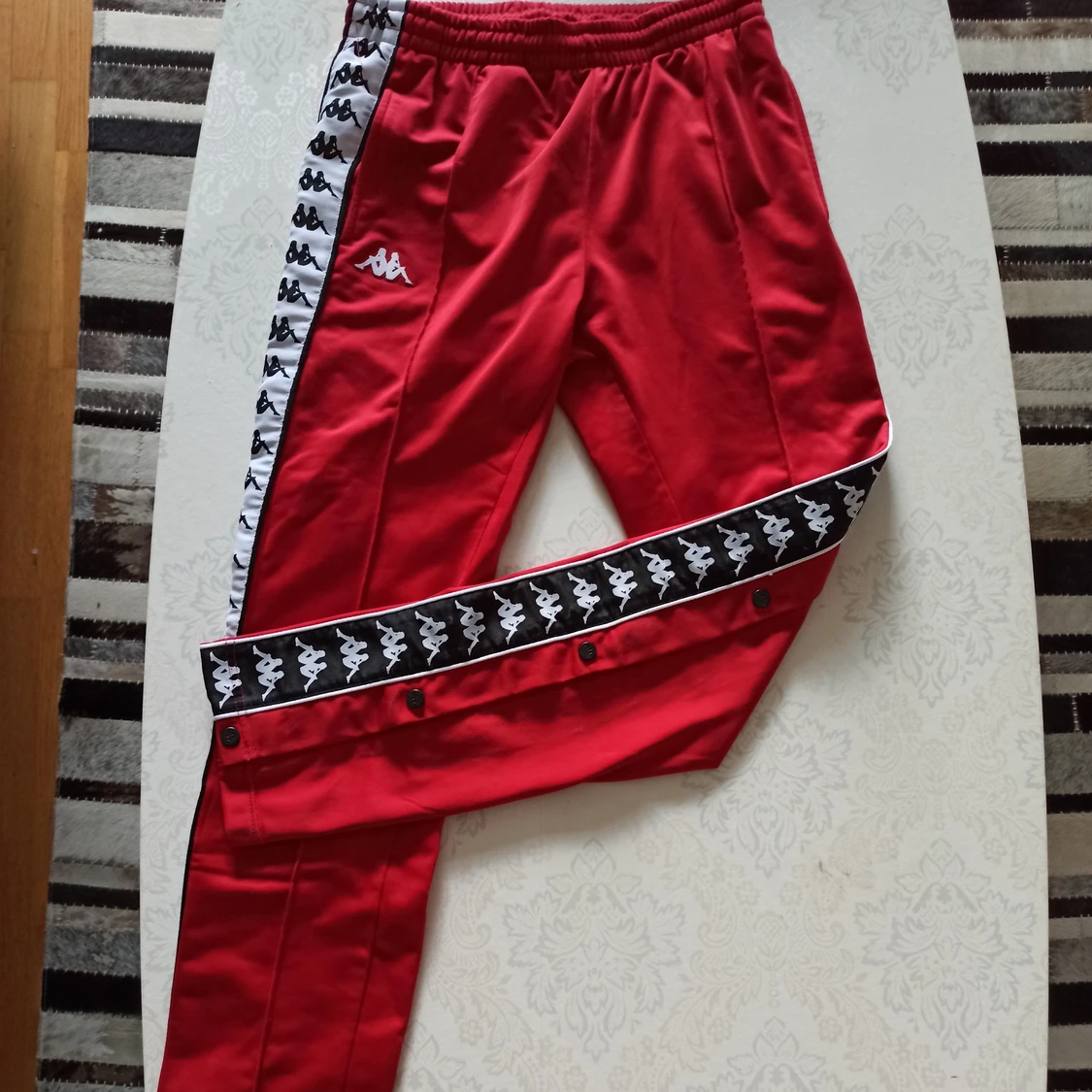 Röda kappabyxor strl S/M - 90