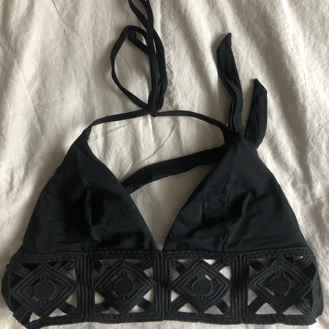 Svart bikinitopp, Strl 36, H&M - 90