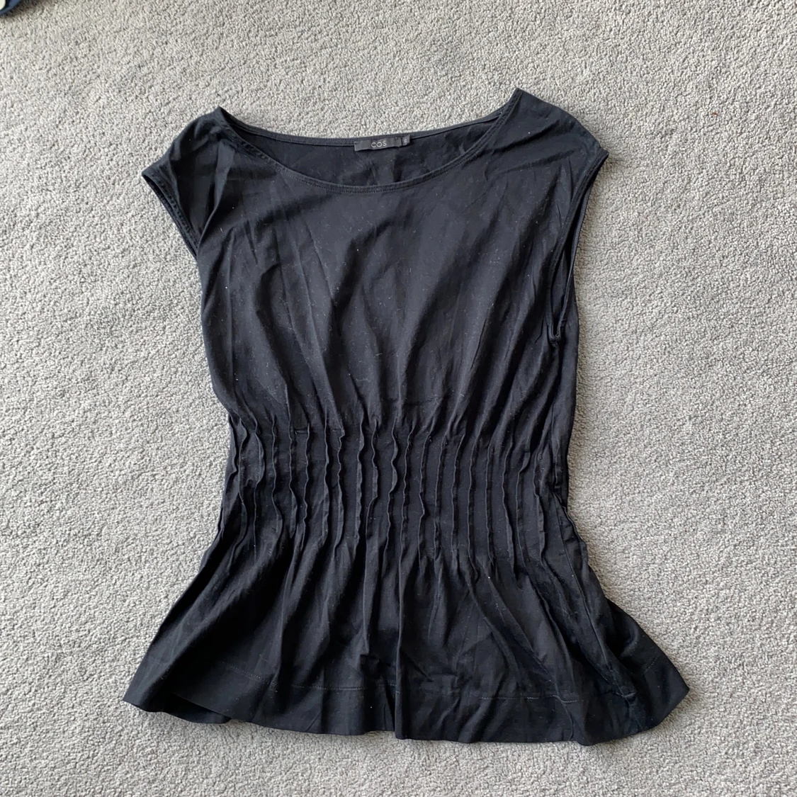Topp med veck stl XS