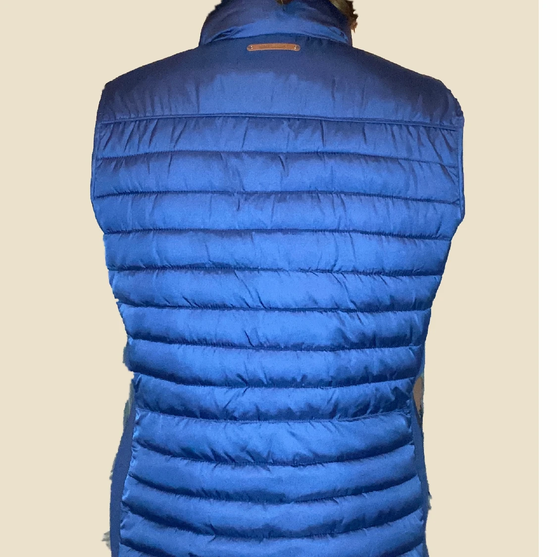 Blue warm vest - 90