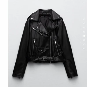 Skinnjacka  - Skinnjacka från Zara, storlek L💞 Inget fel på den men har tyvärr inte kvar skärpet, Pris kan diskuteras