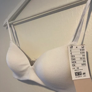 Bh/top - Snyggg top / bh från hm size 75B. Säljes pga spontanköp, och insåg att den passade tyvärr inte mig. Frakt 11:- (frimärke)