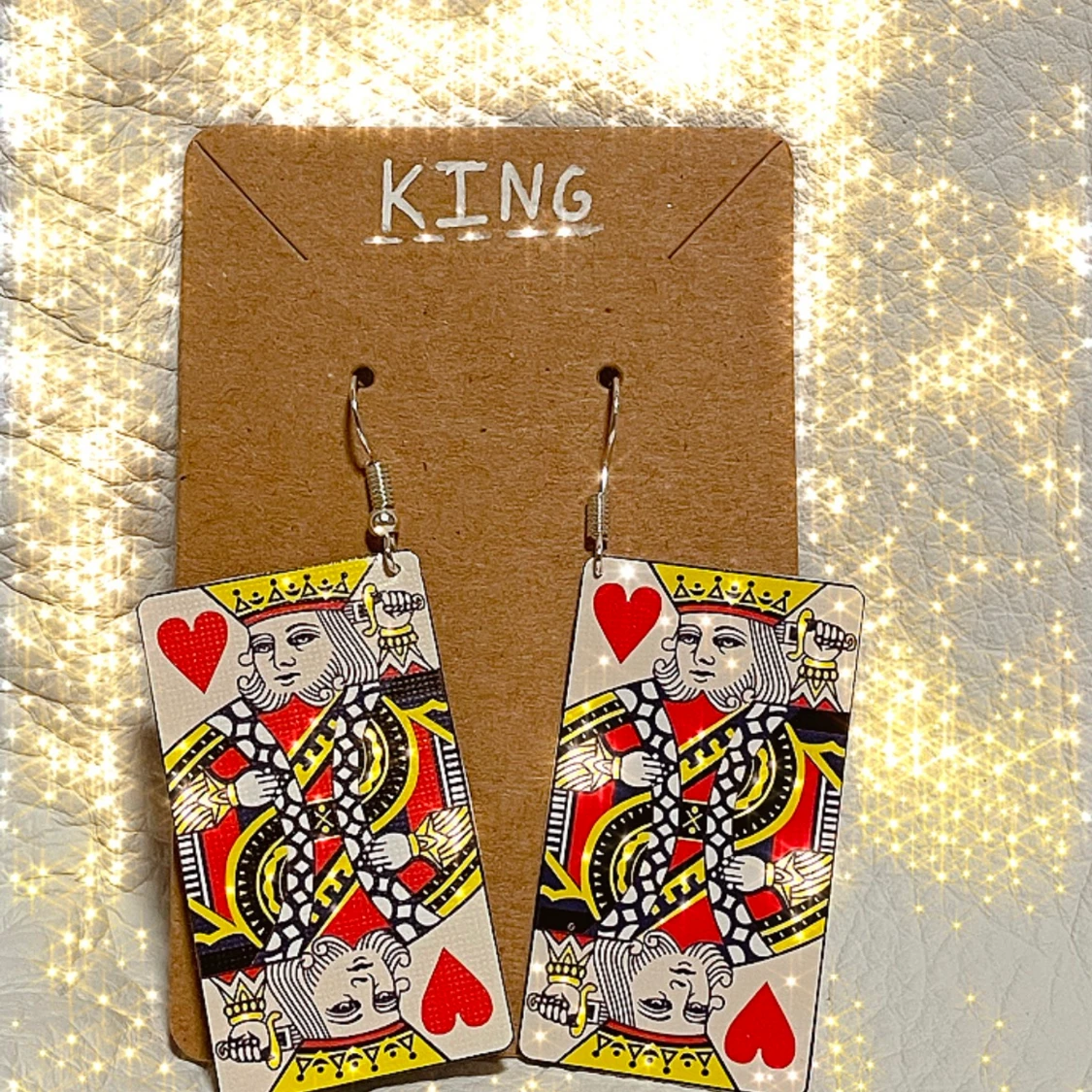 KING earrings 