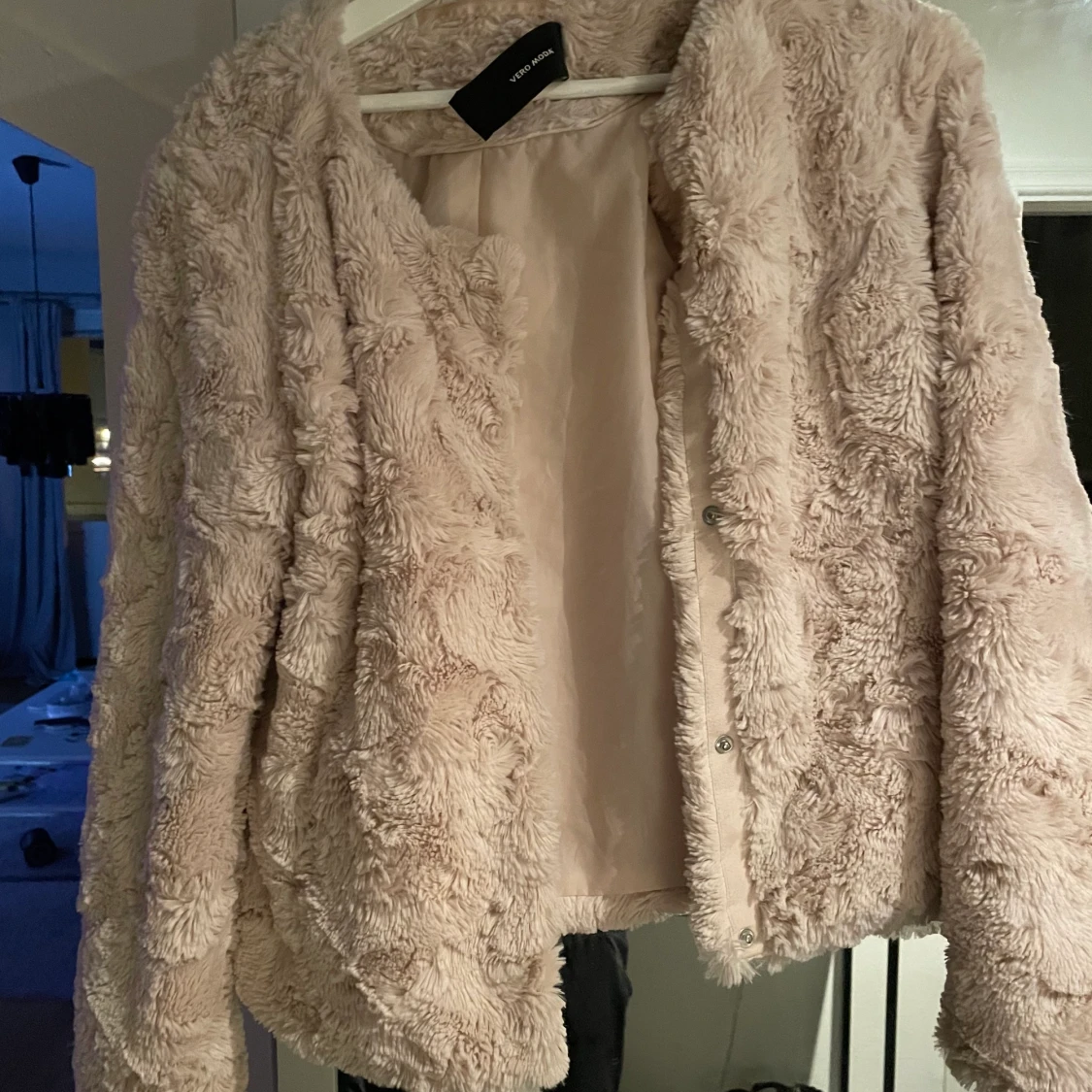 Fake pälsjacka 