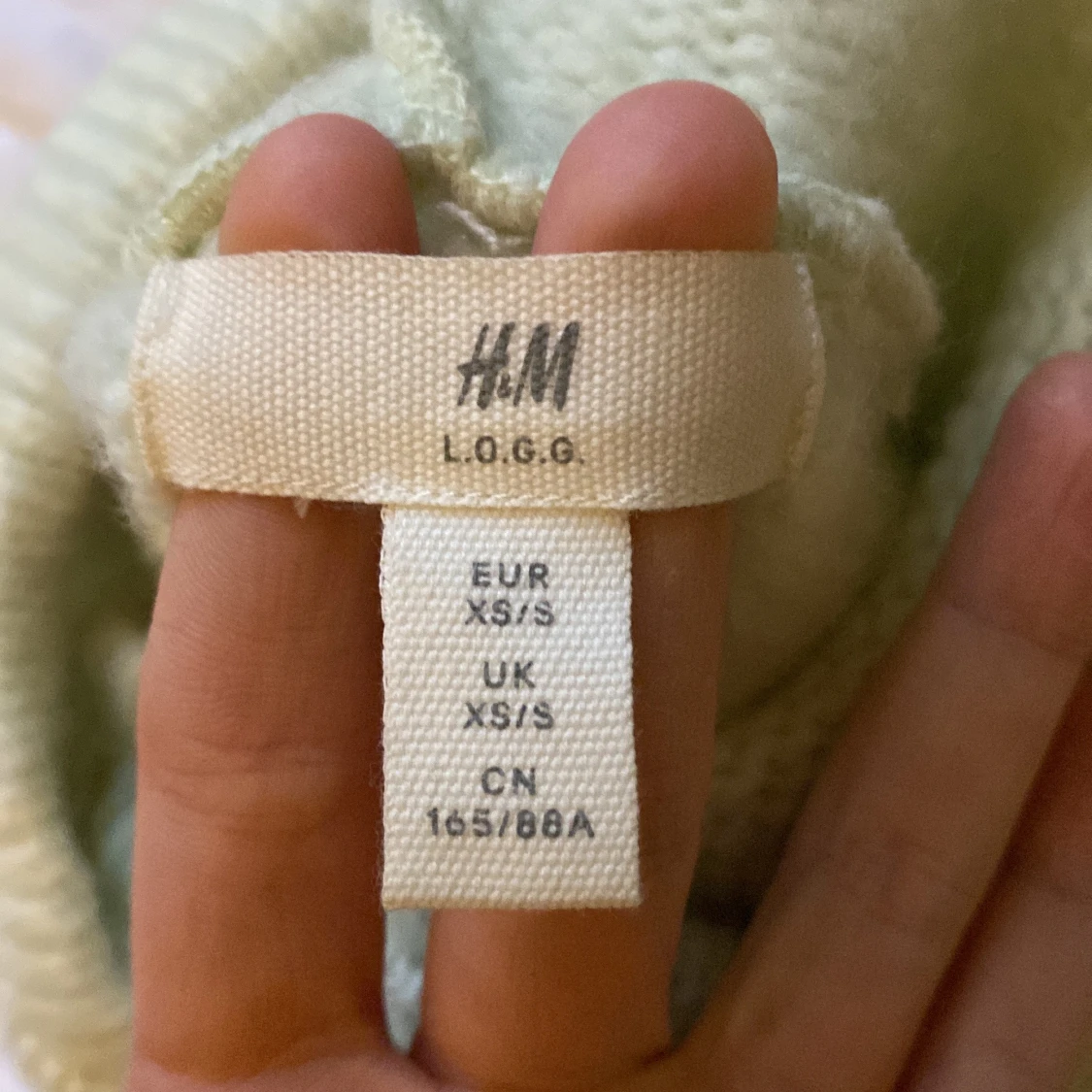 Stickad hoodie från hm - 91