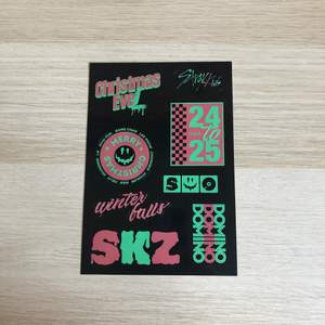 Stickers från SKZ’s nya album Christmas EveL 