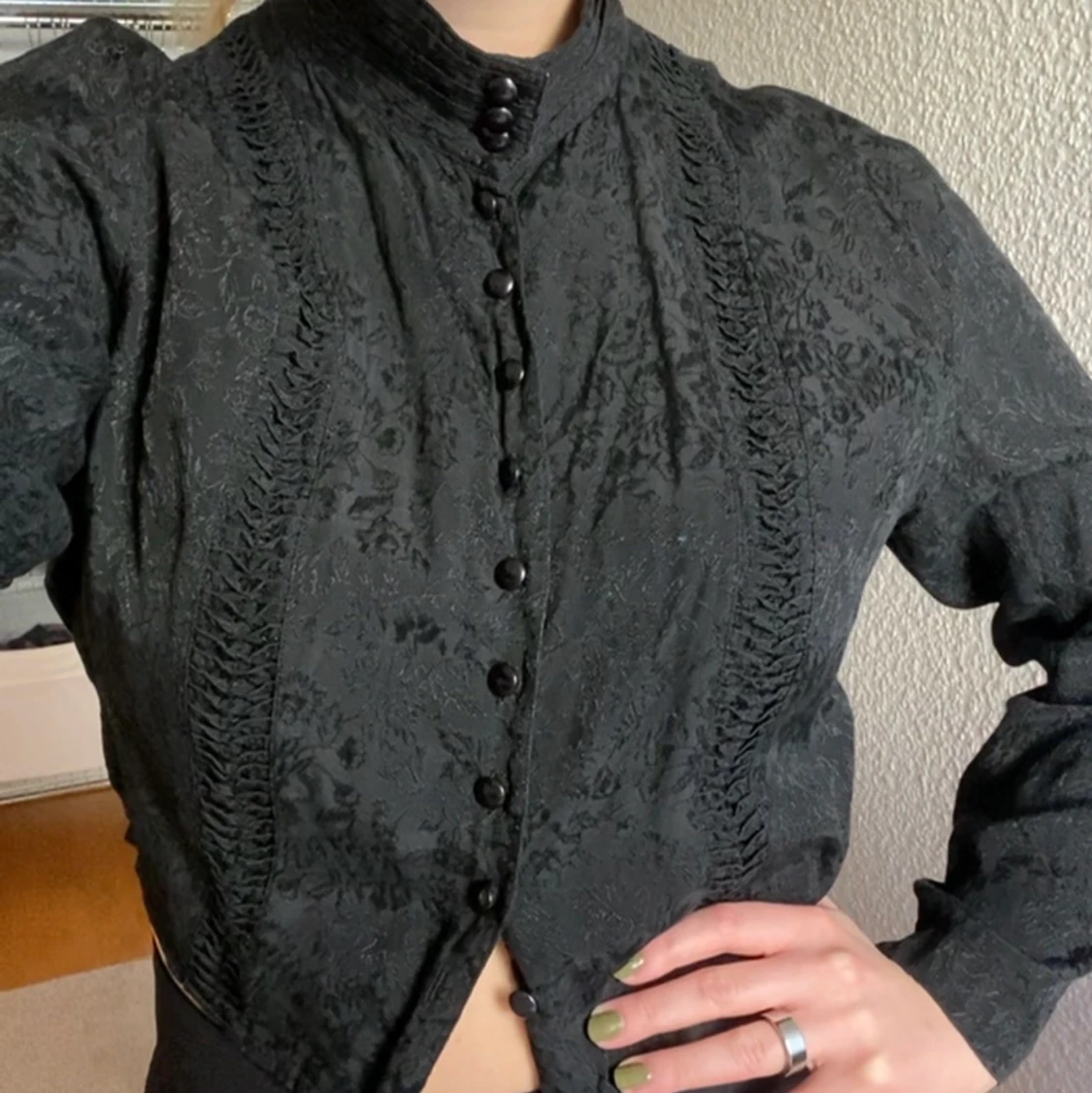 Fett cool croppad skjorta - 91