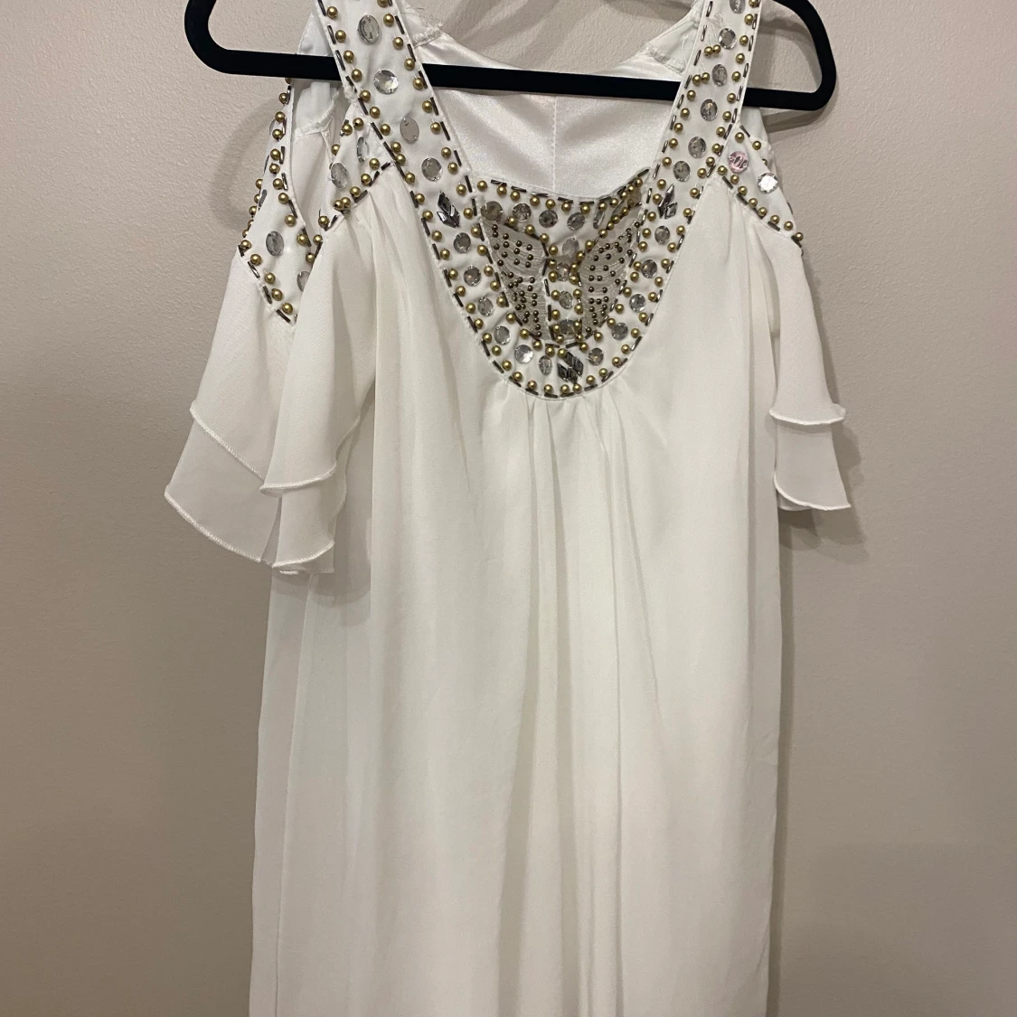 Vit Klänning  - 90