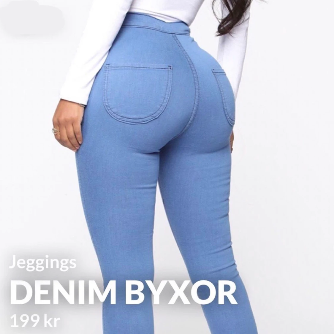 Super snygga denim Fashion Nova