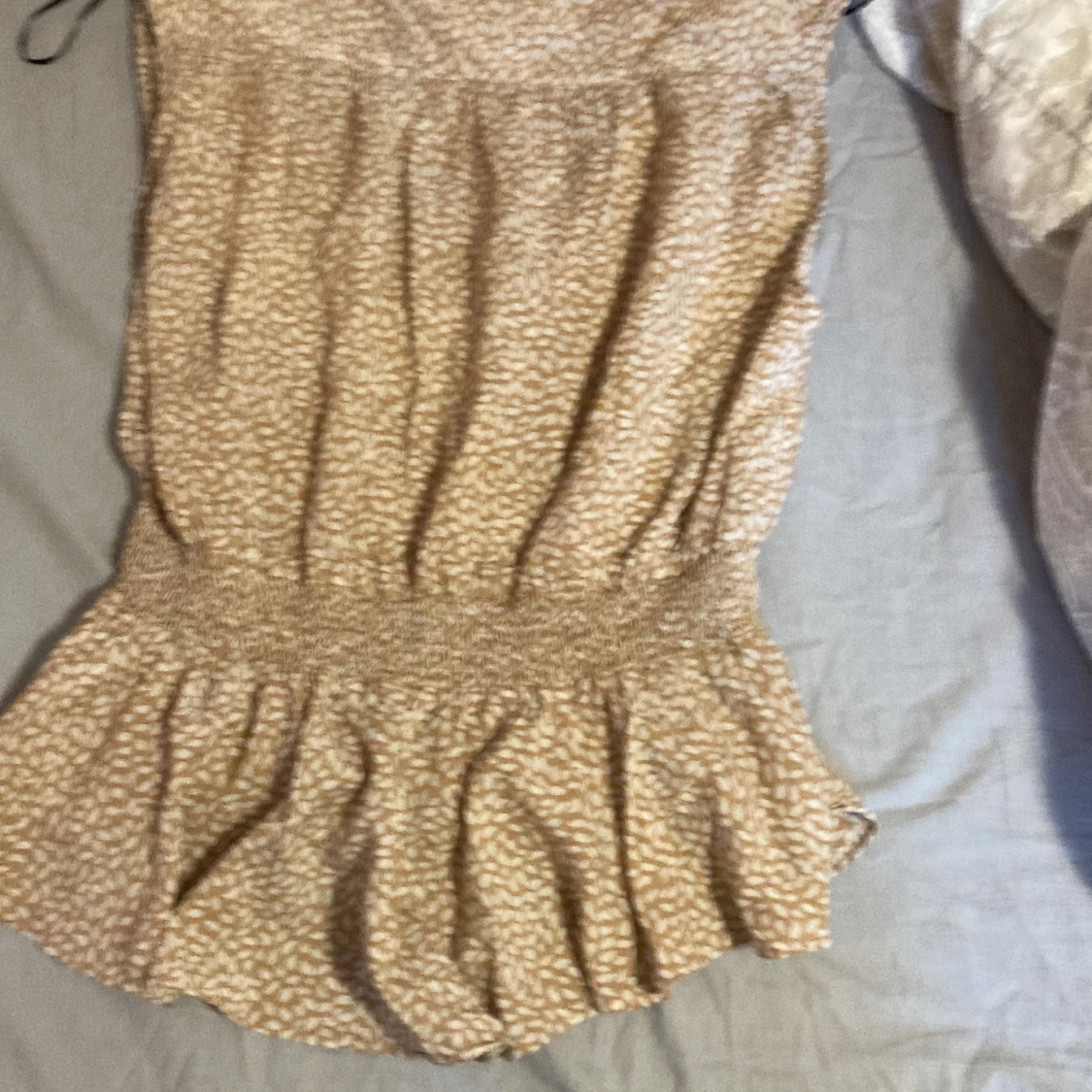 Brun vit tröja - 91