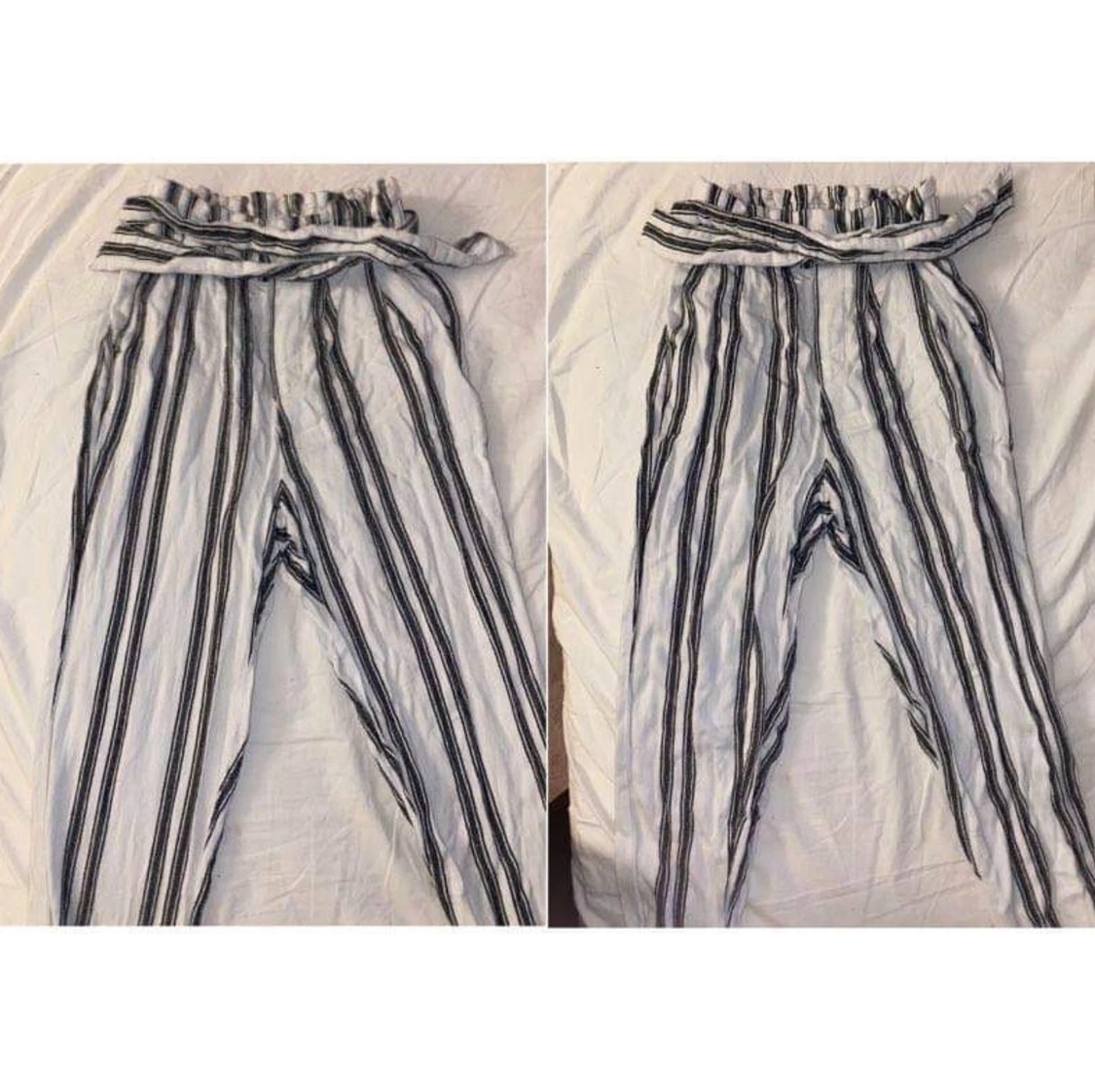 grå randiga byxor i perfekt skick