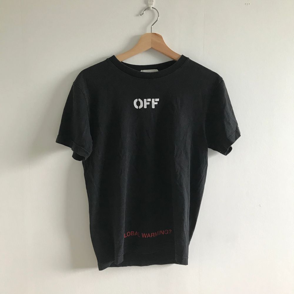 off white blossom tee