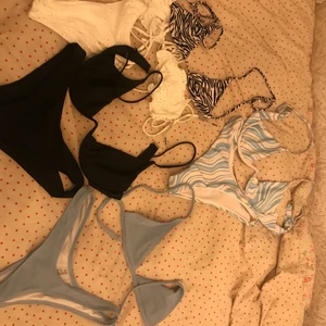 Bikinis  - Säljer alla dessa bikinis för 300 kr inklusive frakt :) alla är i storleken m och aldrig använda, säljer då det inte riktigt var min stil❤️