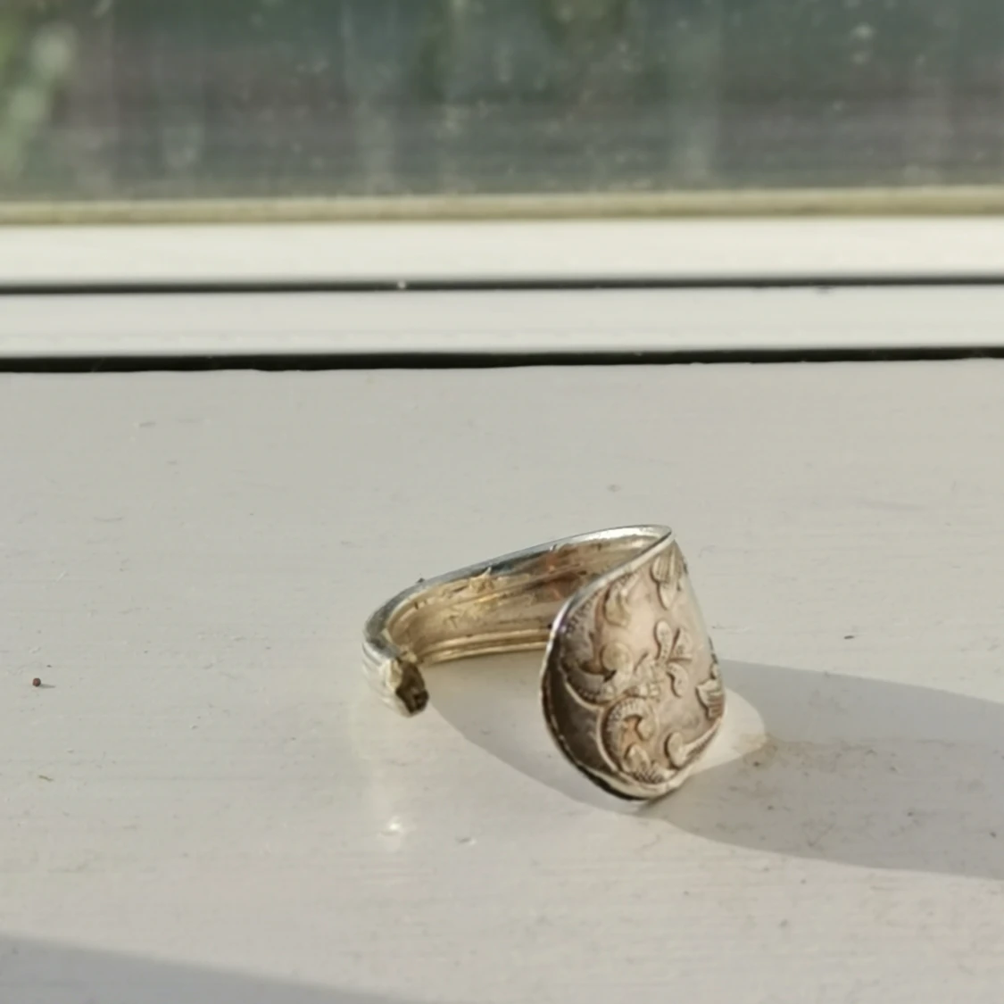 Äkta silver ring  - 90