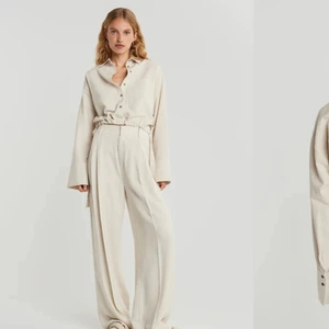 Linneskjorta från Gina Tricot  - Oanvänd linneskjorta från Gina Tricot. Storlek S. Nypris 459kr, säljes för 200kr 