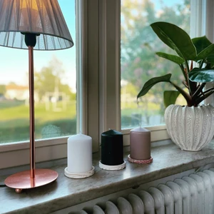 Ljusfat - Det perfekta fatet till ditt blockljus! Finns många färgkombinationer och även enfärgade! 