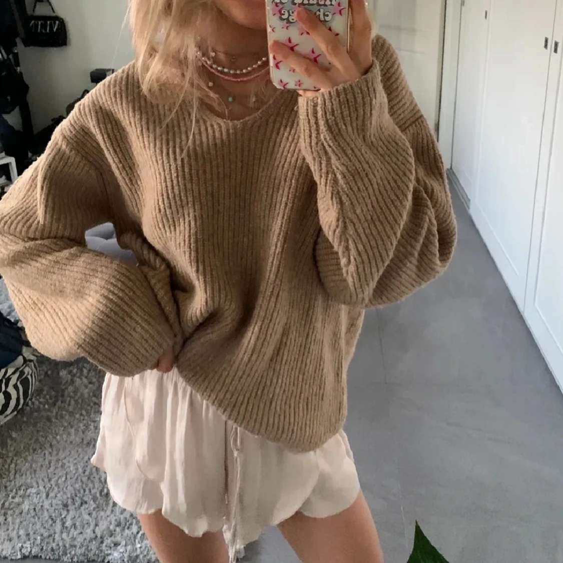 Stickad tröja  - 90