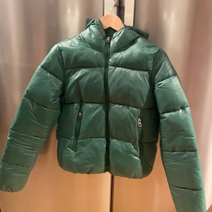 Vinterjacka - Säljer denna super fina dunjackan i en fin grön färg, har använt den få tal gånger. Perfekt till vintern och tidig vår😍😍 snygg till tightspch kjol men även i skidbacken