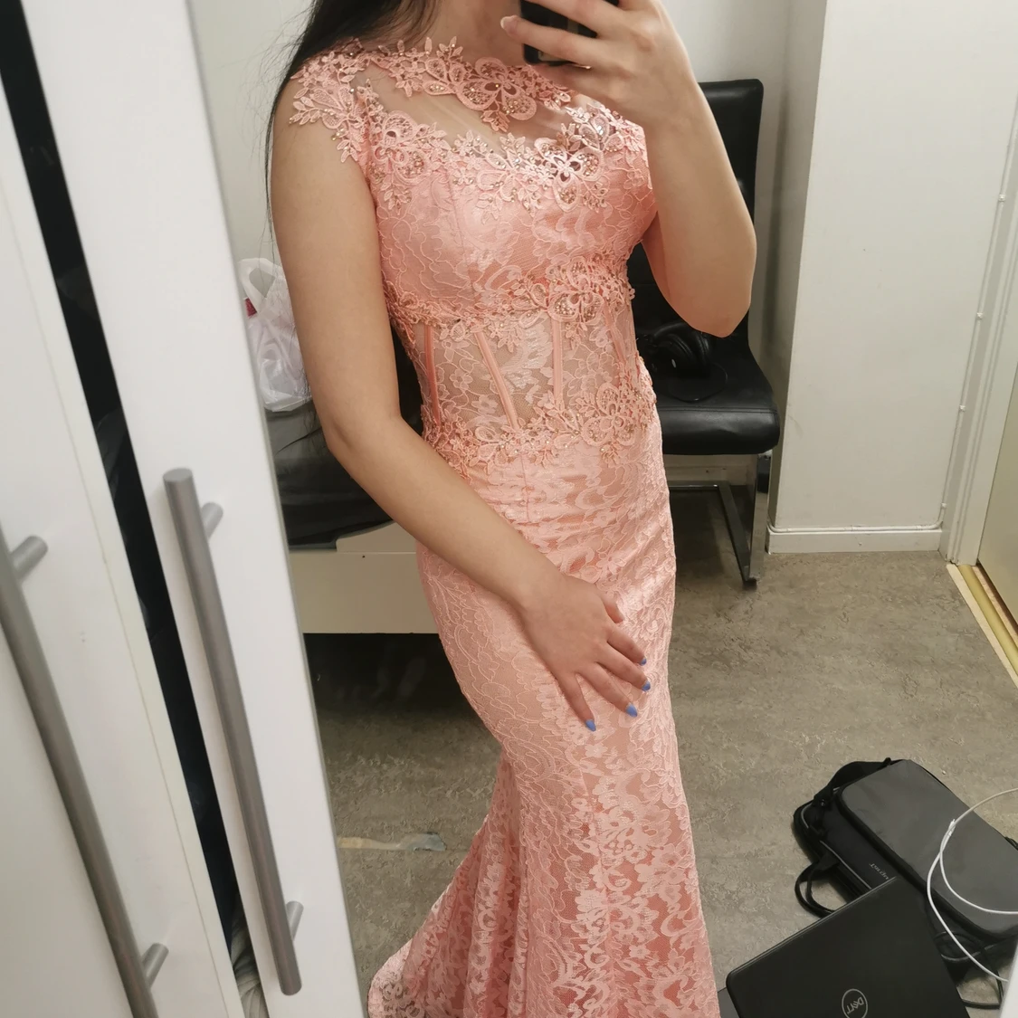 Festklänning, storlek: 32-34