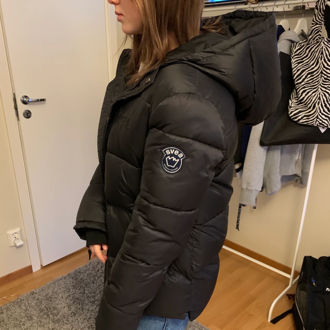 Svea vinterjacka svart - 90