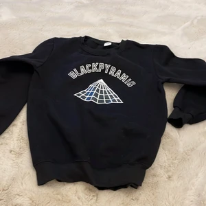 Blackpyramid Hoodie  - Den är använd Max 1 gång och kommer ej användas