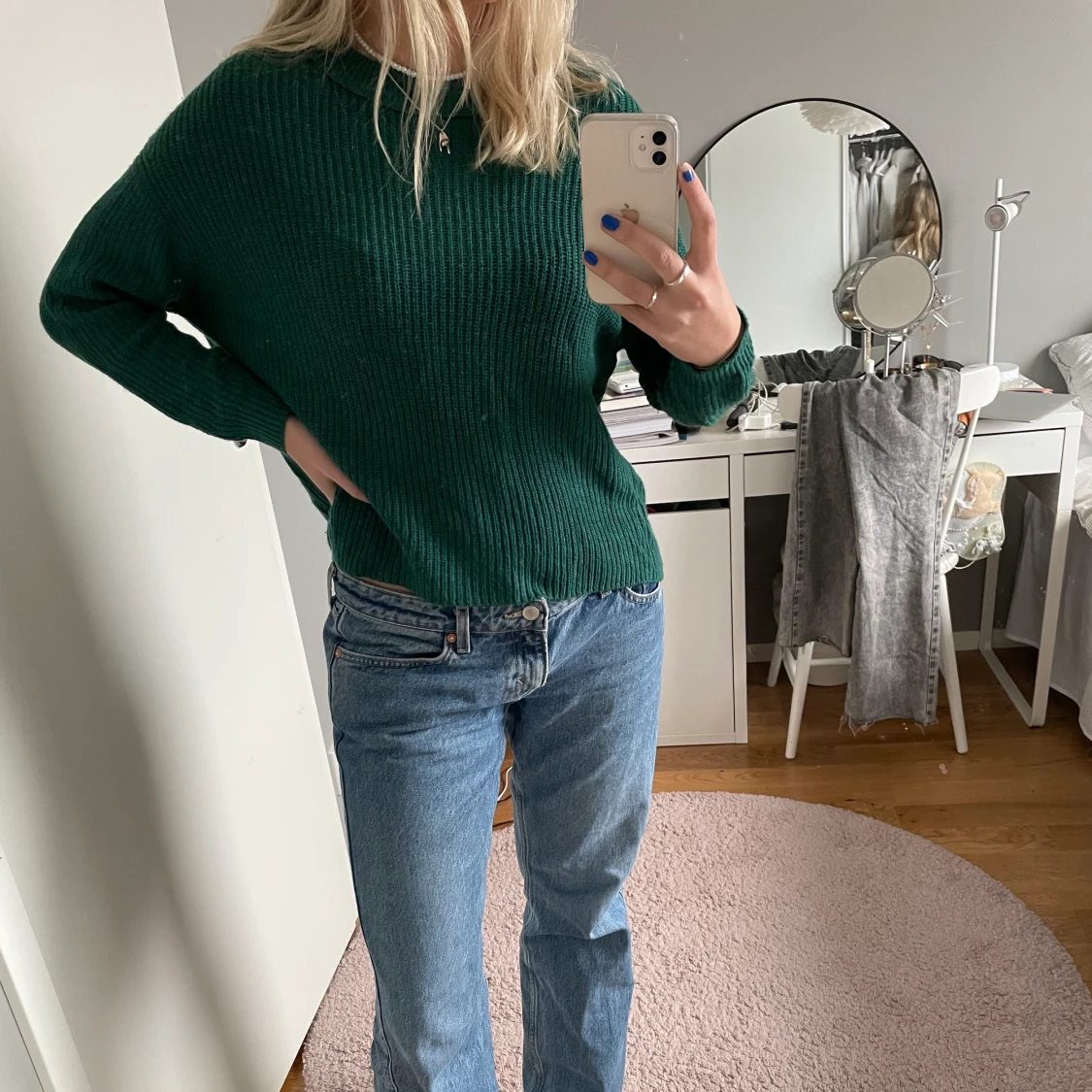 Stickad tröja  - 90